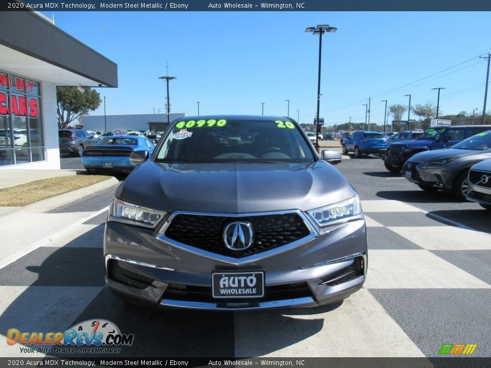 2020 Acura MDX Technology Modern Steel Metallic / Ebony Photo #2