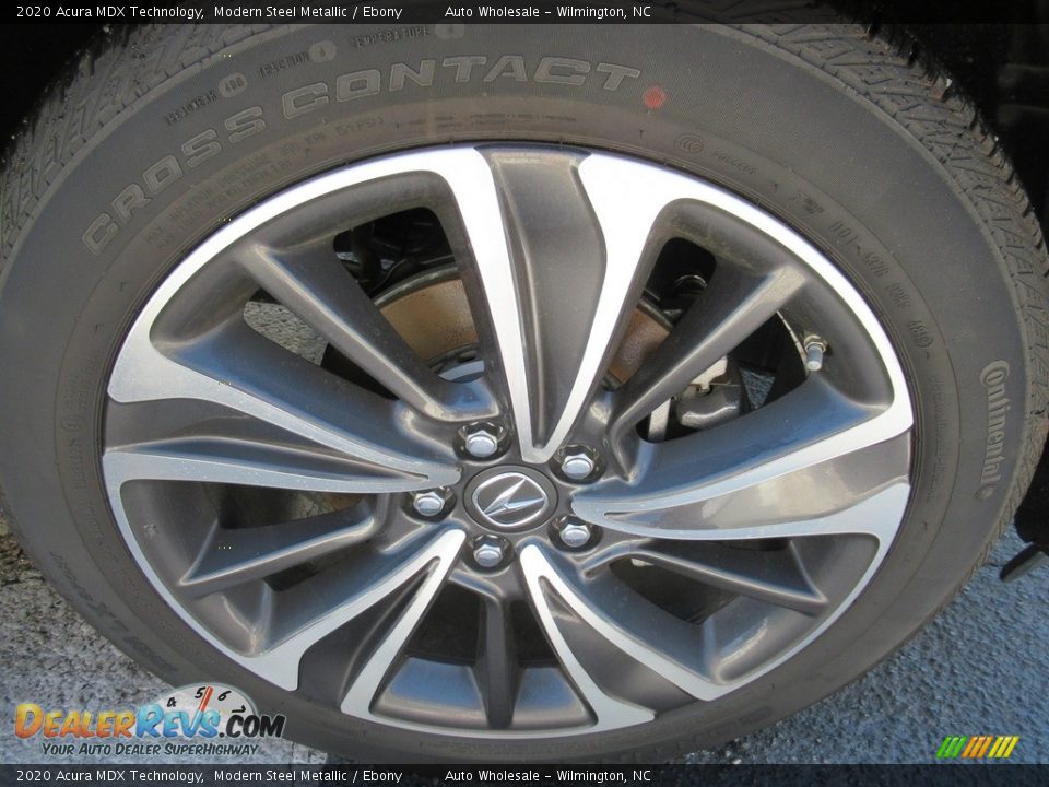 2020 Acura MDX Technology Modern Steel Metallic / Ebony Photo #7