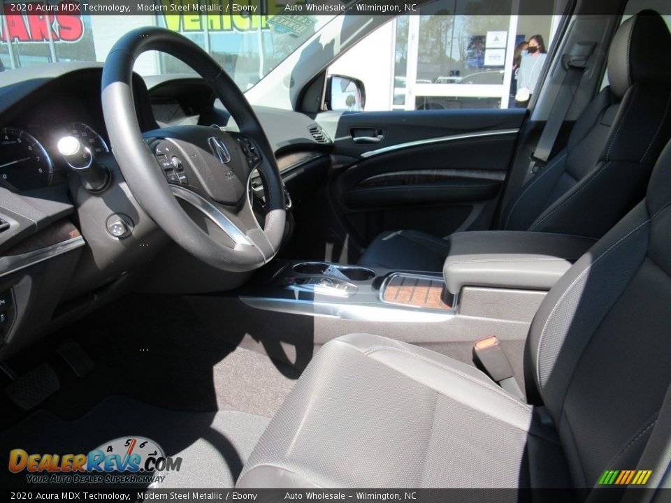 2020 Acura MDX Technology Modern Steel Metallic / Ebony Photo #9