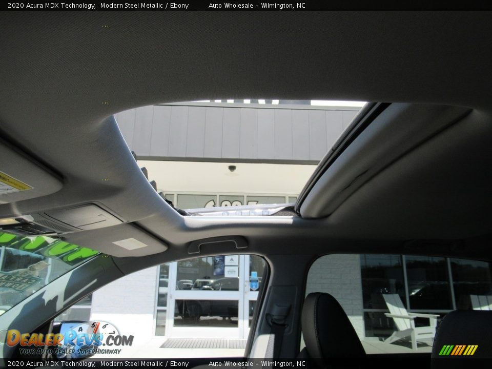 2020 Acura MDX Technology Modern Steel Metallic / Ebony Photo #13