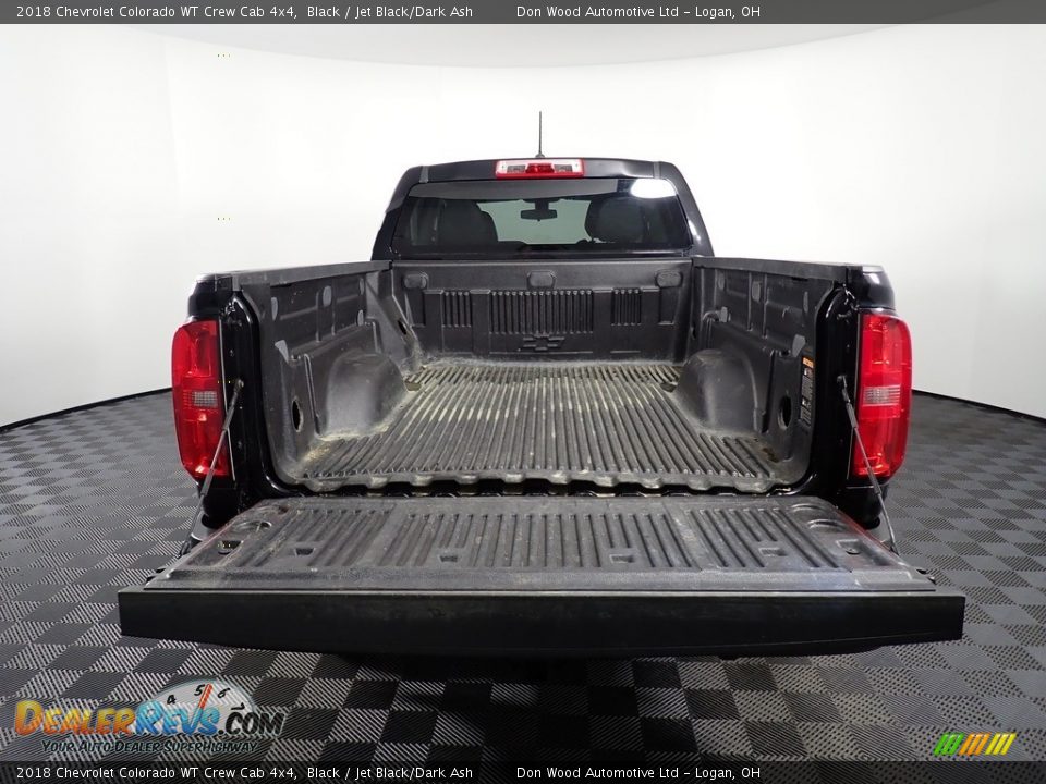 2018 Chevrolet Colorado WT Crew Cab 4x4 Black / Jet Black/Dark Ash Photo #15