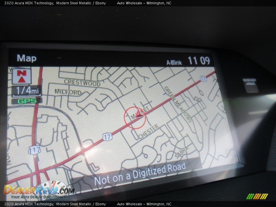 2020 Acura MDX Technology Modern Steel Metallic / Ebony Photo #16