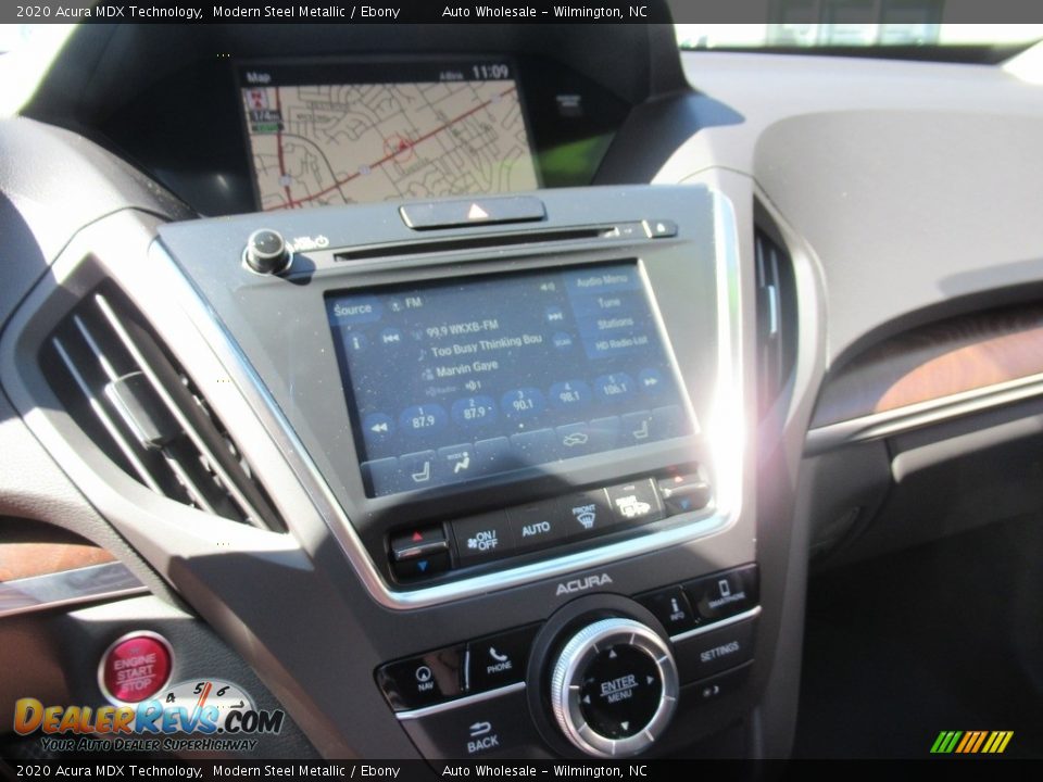2020 Acura MDX Technology Modern Steel Metallic / Ebony Photo #17