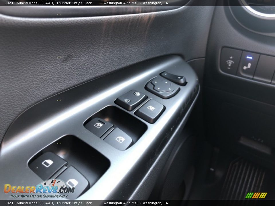 2021 Hyundai Kona SEL AWD Thunder Gray / Black Photo #13