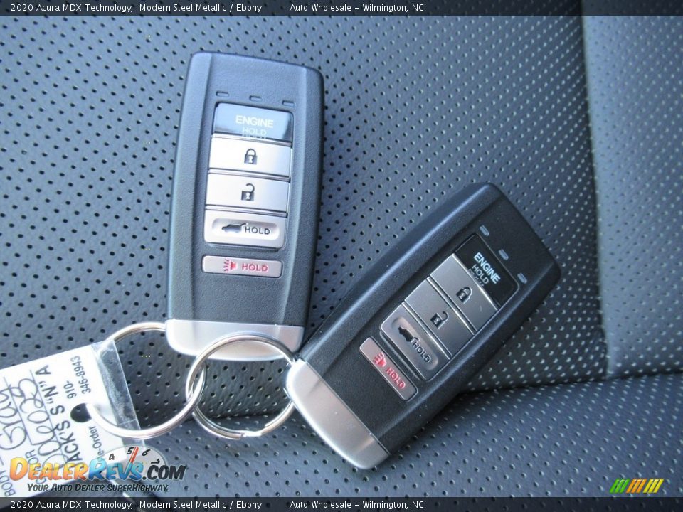 2020 Acura MDX Technology Modern Steel Metallic / Ebony Photo #20