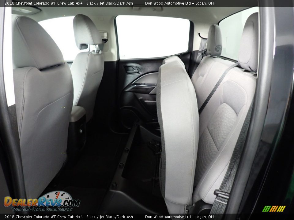 2018 Chevrolet Colorado WT Crew Cab 4x4 Black / Jet Black/Dark Ash Photo #33