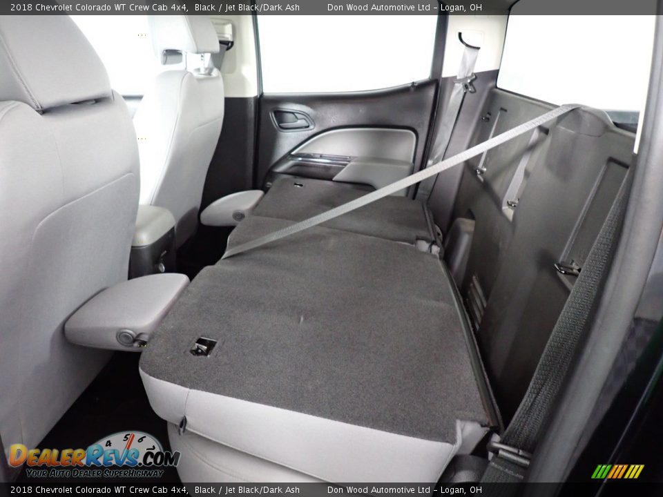 2018 Chevrolet Colorado WT Crew Cab 4x4 Black / Jet Black/Dark Ash Photo #34