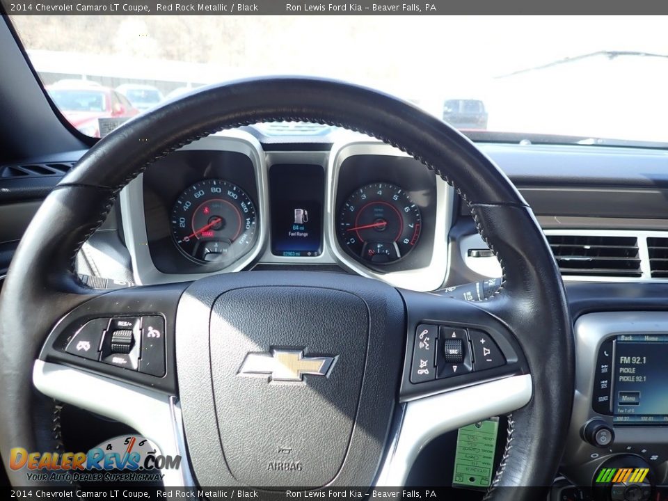 2014 Chevrolet Camaro LT Coupe Red Rock Metallic / Black Photo #19