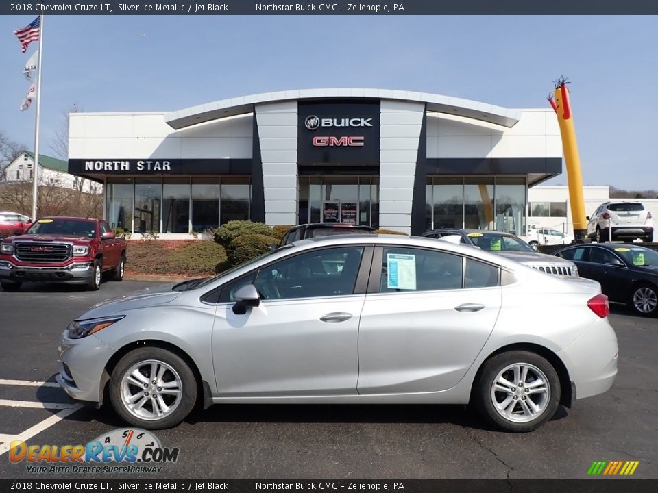 2018 Chevrolet Cruze LT Silver Ice Metallic / Jet Black Photo #1