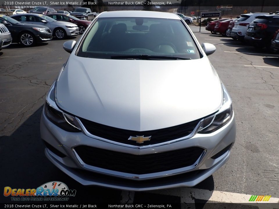 2018 Chevrolet Cruze LT Silver Ice Metallic / Jet Black Photo #3