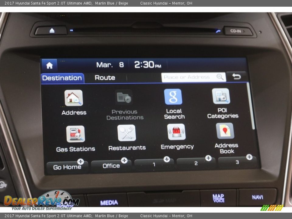 Controls of 2017 Hyundai Santa Fe Sport 2.0T Ulitimate AWD Photo #11