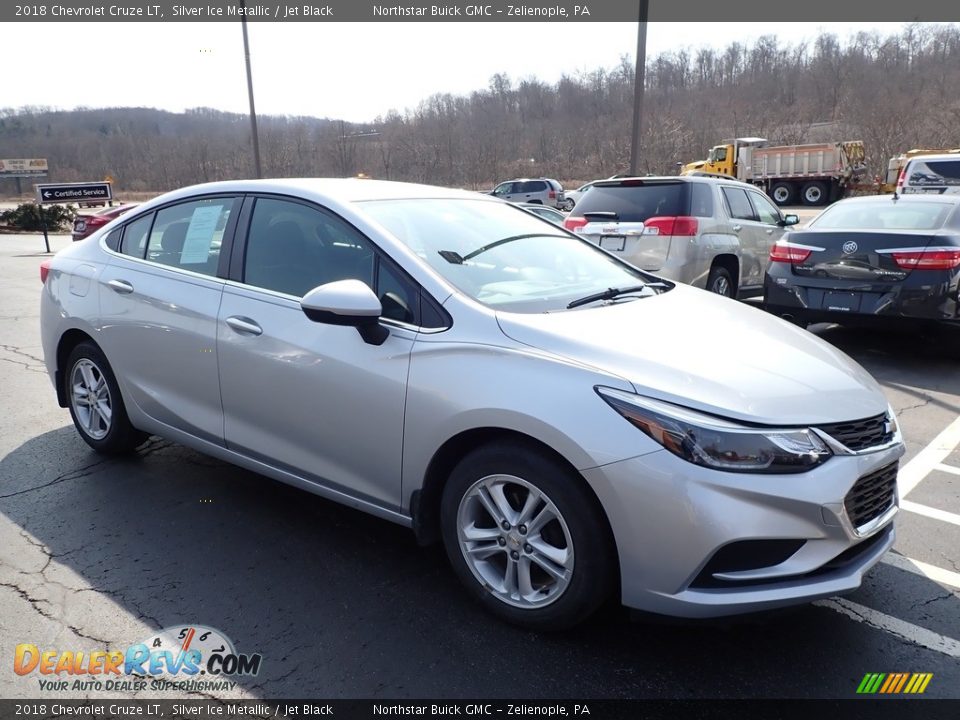 2018 Chevrolet Cruze LT Silver Ice Metallic / Jet Black Photo #4