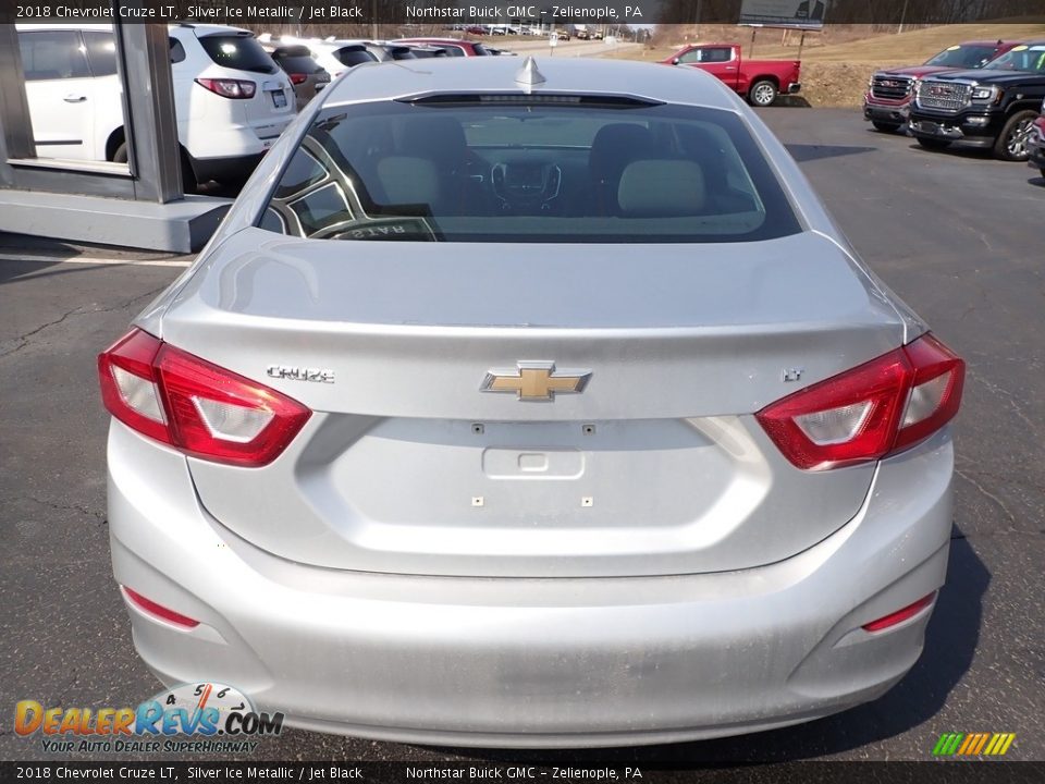 2018 Chevrolet Cruze LT Silver Ice Metallic / Jet Black Photo #10