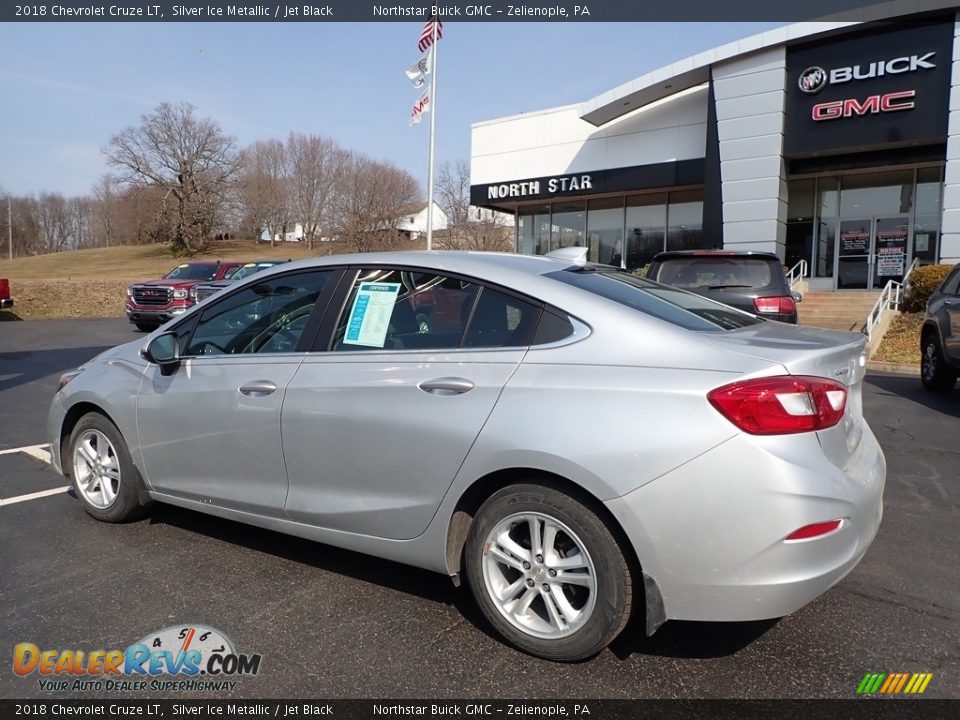 2018 Chevrolet Cruze LT Silver Ice Metallic / Jet Black Photo #12