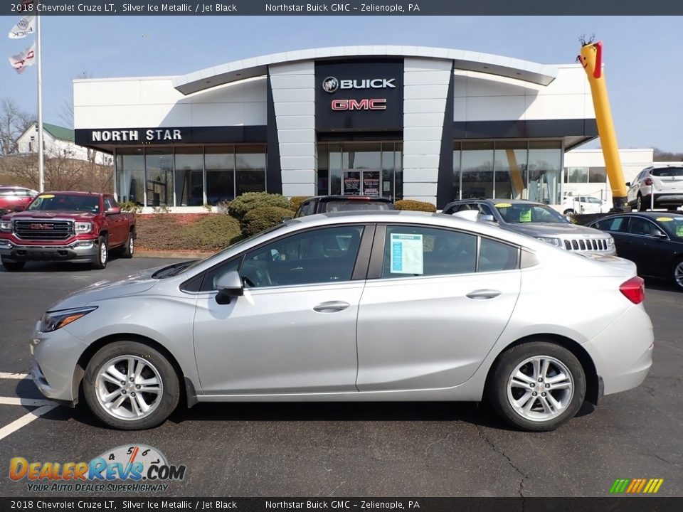 2018 Chevrolet Cruze LT Silver Ice Metallic / Jet Black Photo #13