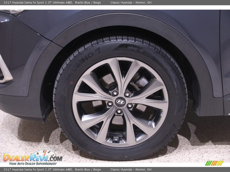 2017 Hyundai Santa Fe Sport 2.0T Ulitimate AWD Wheel Photo #23