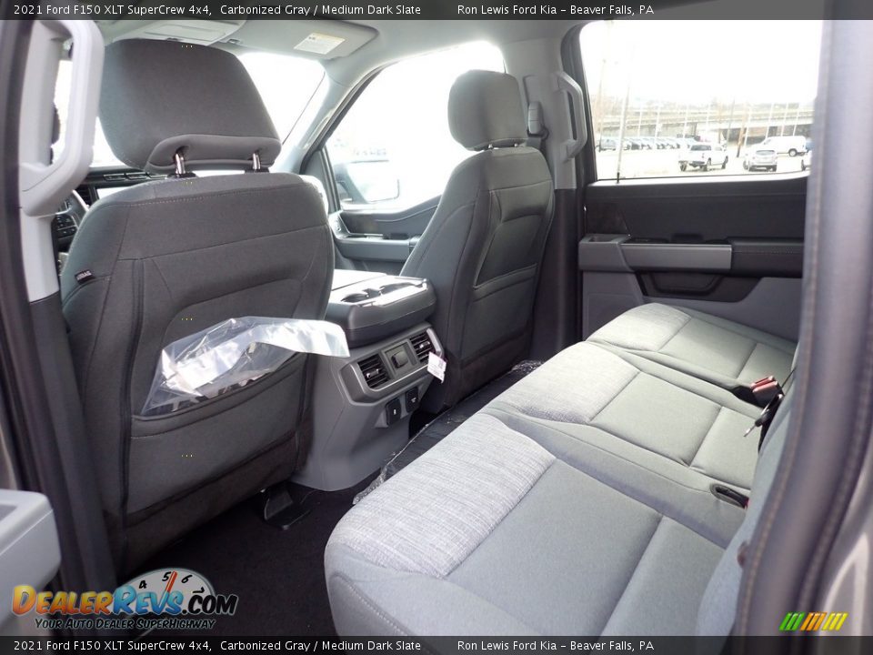 2021 Ford F150 XLT SuperCrew 4x4 Carbonized Gray / Medium Dark Slate Photo #12