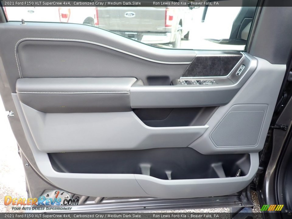 2021 Ford F150 XLT SuperCrew 4x4 Carbonized Gray / Medium Dark Slate Photo #15
