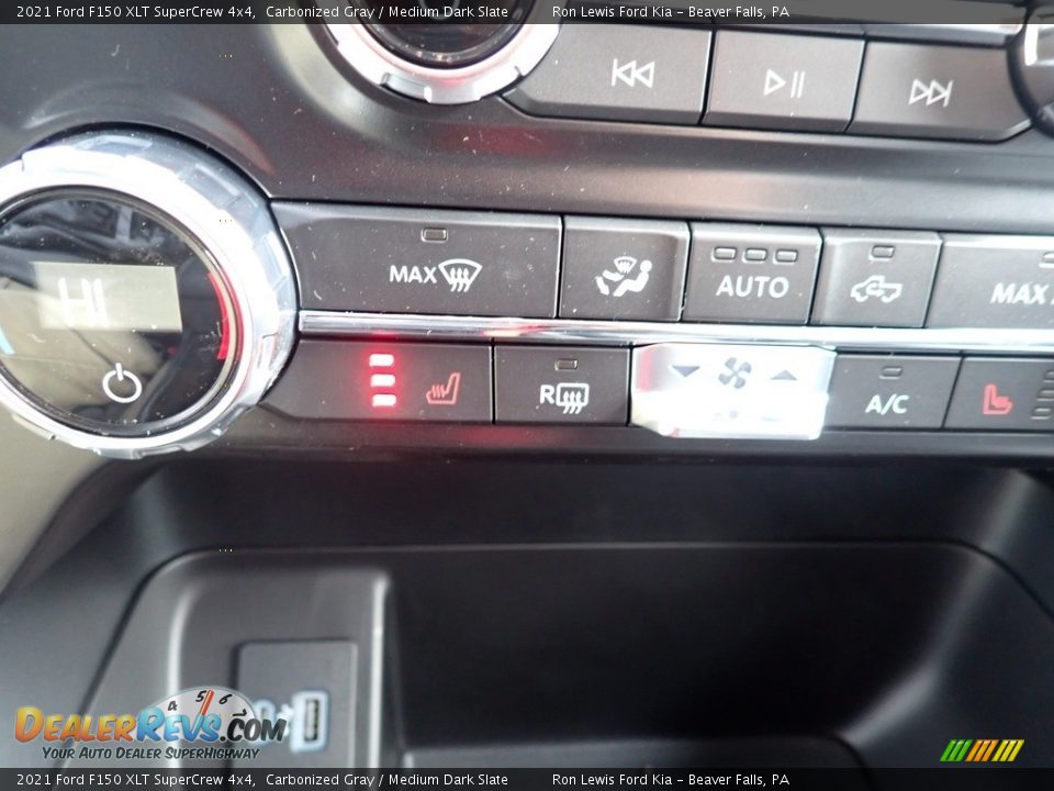 2021 Ford F150 XLT SuperCrew 4x4 Carbonized Gray / Medium Dark Slate Photo #20
