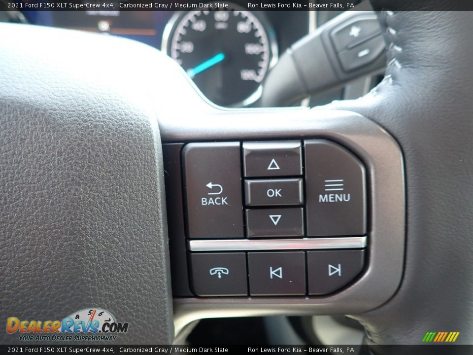 2021 Ford F150 XLT SuperCrew 4x4 Carbonized Gray / Medium Dark Slate Photo #21