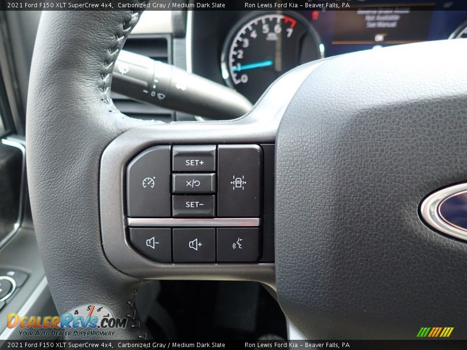 2021 Ford F150 XLT SuperCrew 4x4 Carbonized Gray / Medium Dark Slate Photo #22