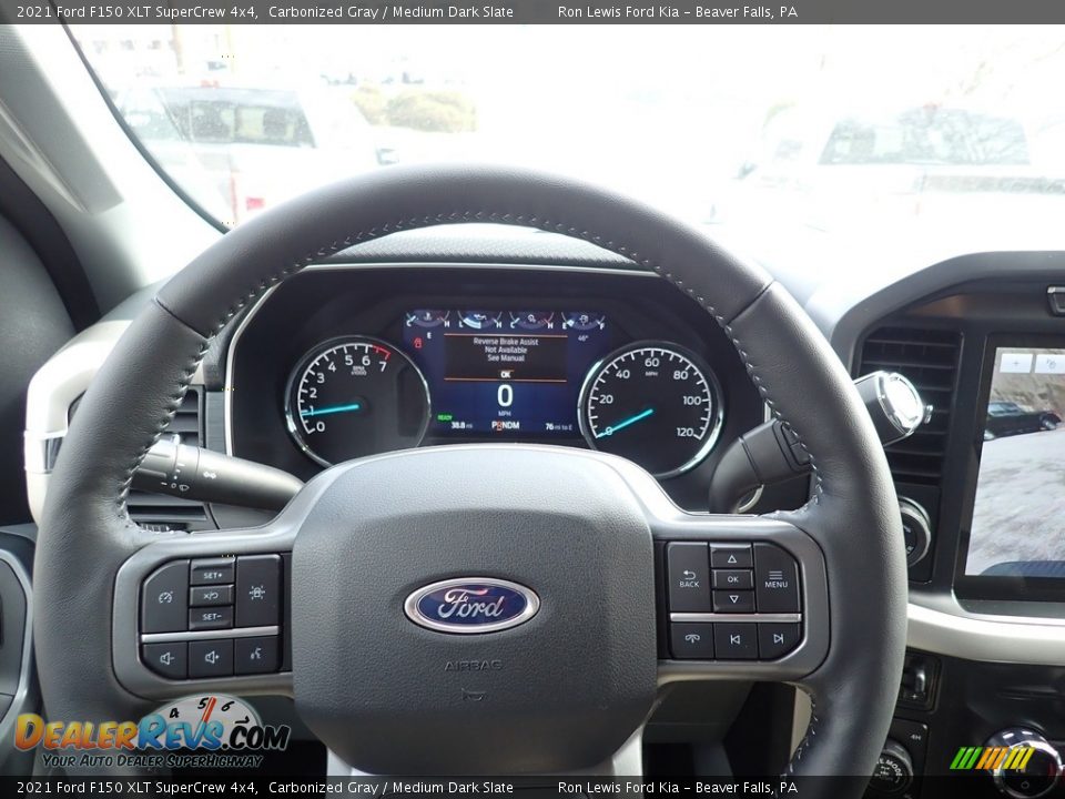 2021 Ford F150 XLT SuperCrew 4x4 Carbonized Gray / Medium Dark Slate Photo #23