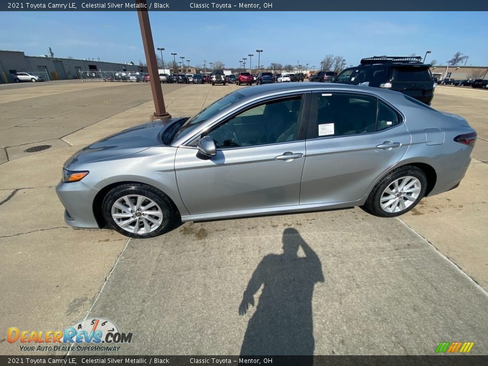 2021 Toyota Camry LE Celestial Silver Metallic / Black Photo #1