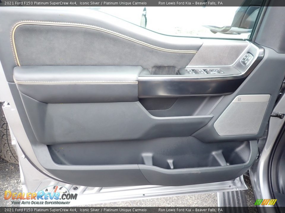 2021 Ford F150 Platinum SuperCrew 4x4 Iconic Silver / Platinum Unique Carmelo Photo #13