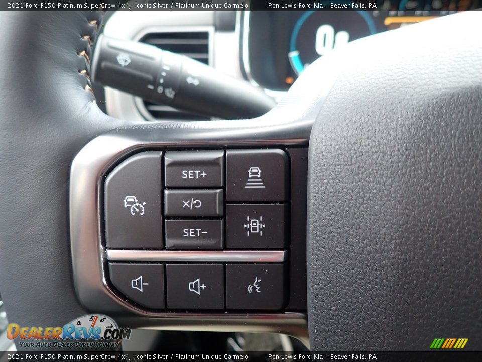 2021 Ford F150 Platinum SuperCrew 4x4 Iconic Silver / Platinum Unique Carmelo Photo #18