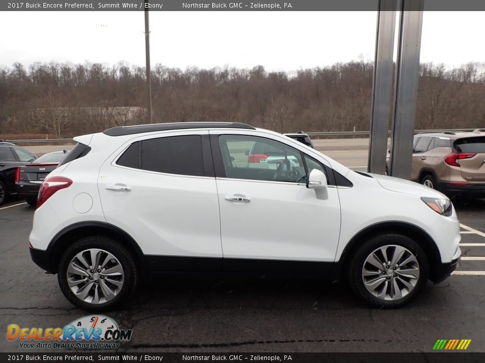 2017 Buick Encore Preferred Summit White / Ebony Photo #5