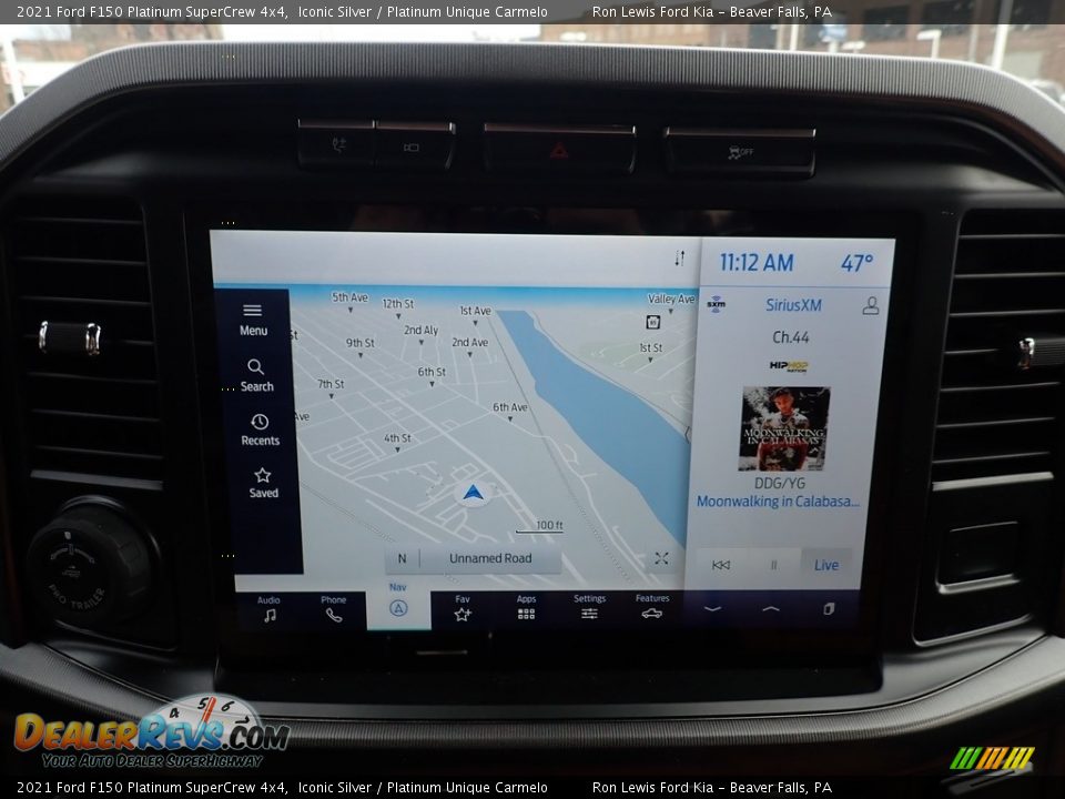 2021 Ford F150 Platinum SuperCrew 4x4 Iconic Silver / Platinum Unique Carmelo Photo #20