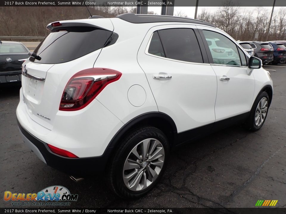 2017 Buick Encore Preferred Summit White / Ebony Photo #9