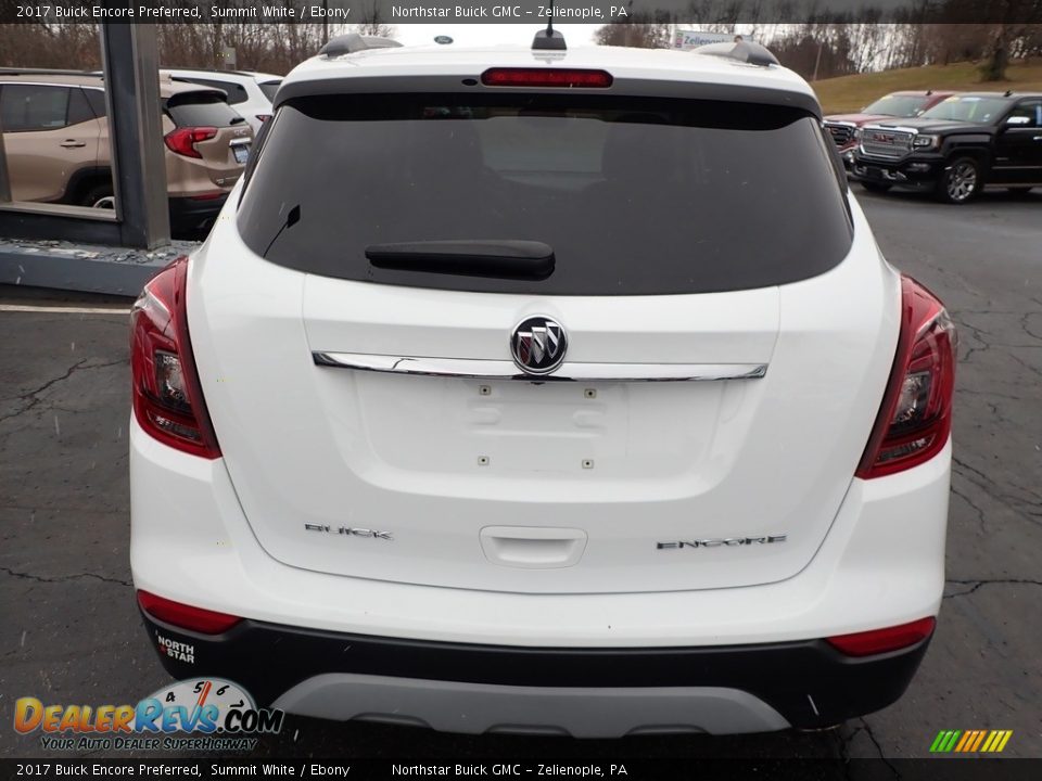 2017 Buick Encore Preferred Summit White / Ebony Photo #10