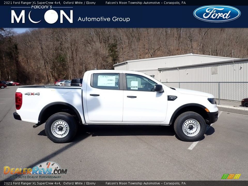 2021 Ford Ranger XL SuperCrew 4x4 Oxford White / Ebony Photo #1