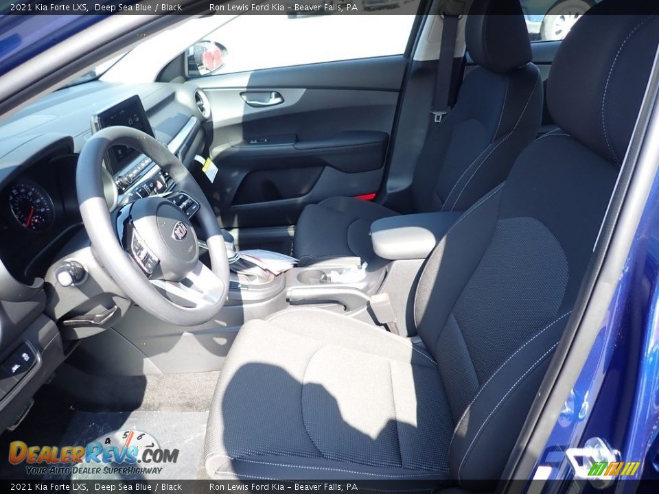 2021 Kia Forte LXS Deep Sea Blue / Black Photo #12