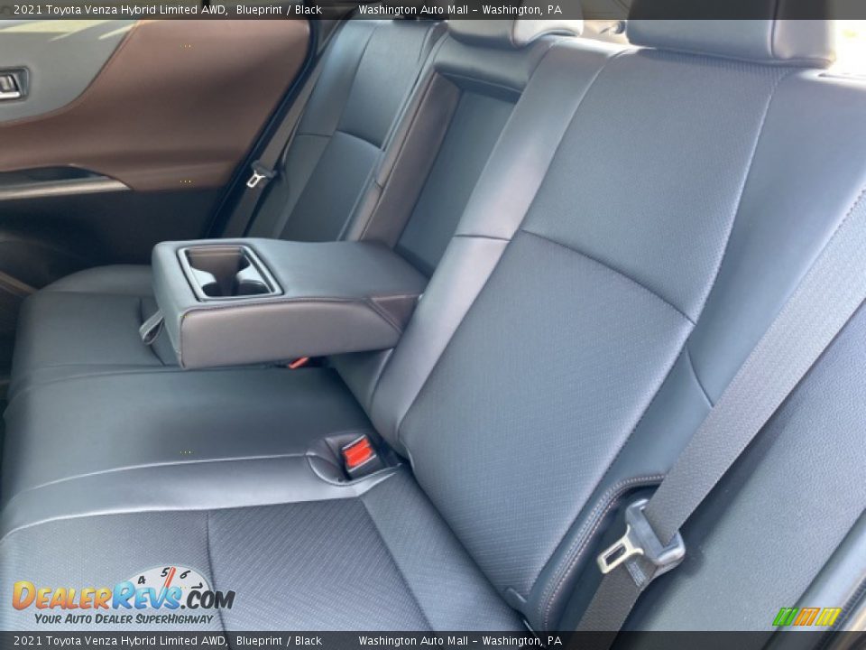 2021 Toyota Venza Hybrid Limited AWD Blueprint / Black Photo #30