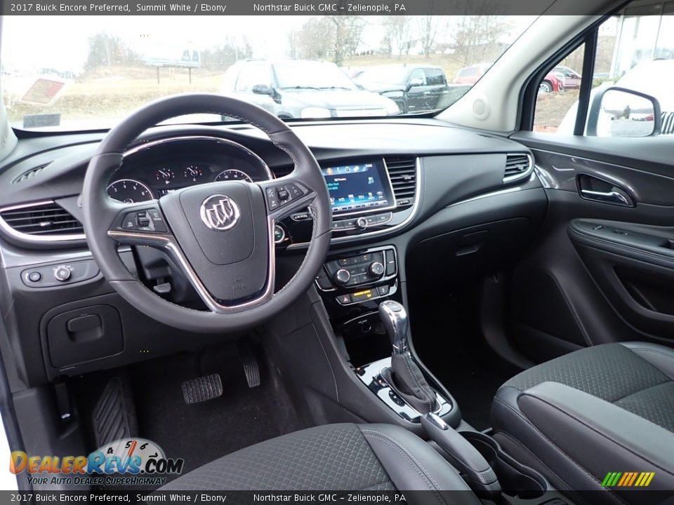 2017 Buick Encore Preferred Summit White / Ebony Photo #18