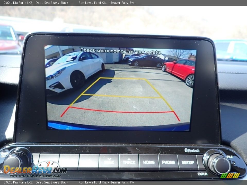 2021 Kia Forte LXS Deep Sea Blue / Black Photo #16