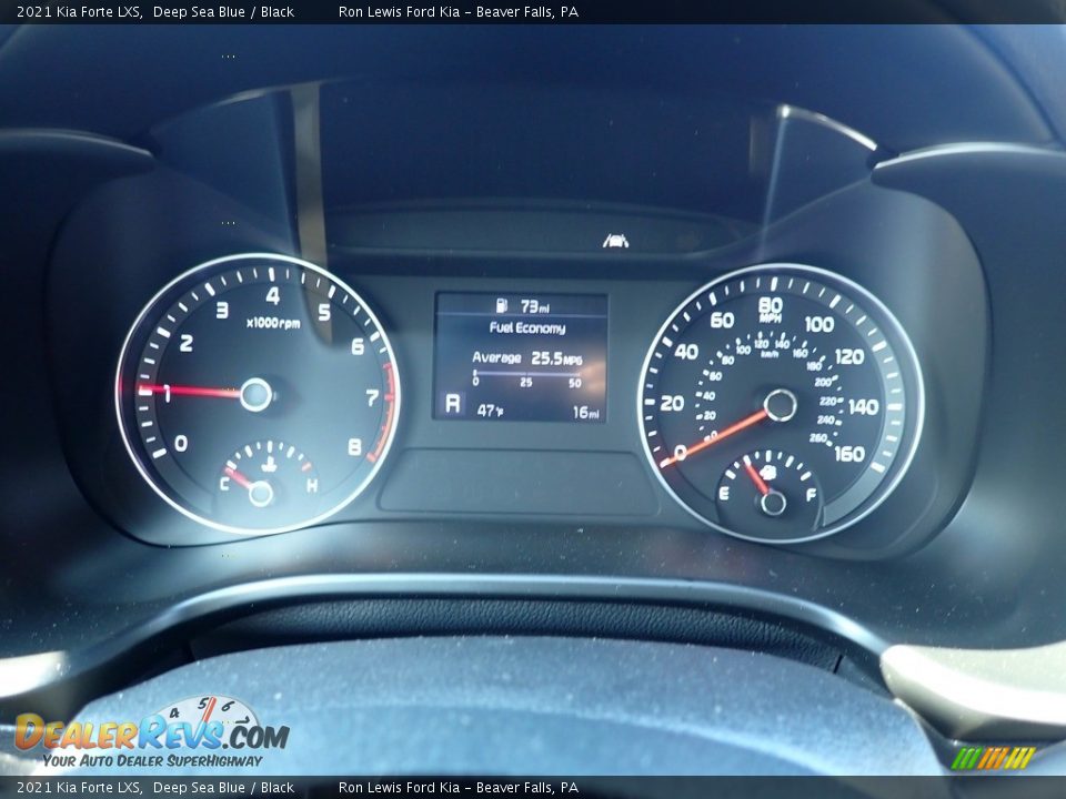 2021 Kia Forte LXS Deep Sea Blue / Black Photo #19