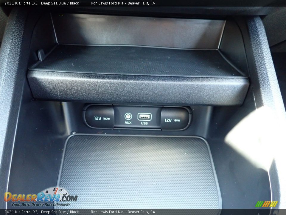 2021 Kia Forte LXS Deep Sea Blue / Black Photo #20