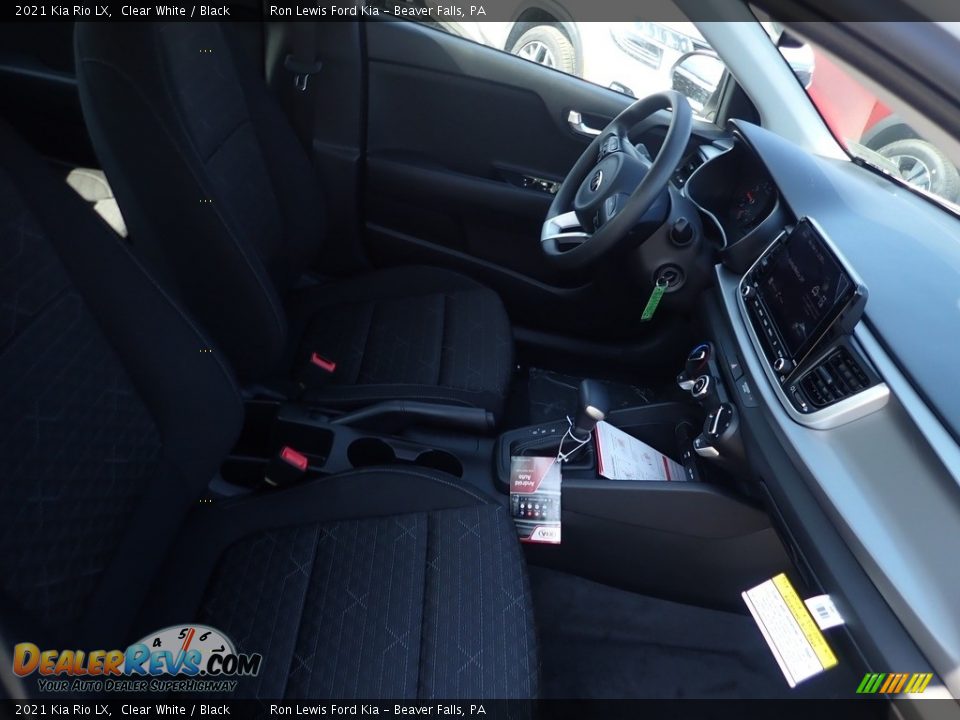 2021 Kia Rio LX Clear White / Black Photo #10