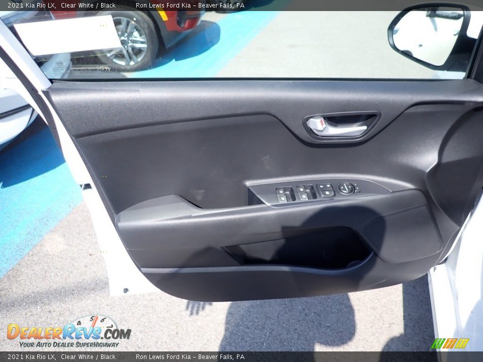 2021 Kia Rio LX Clear White / Black Photo #15