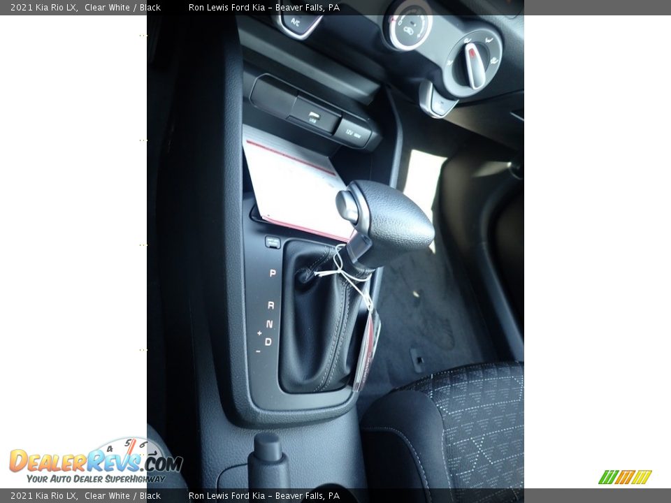2021 Kia Rio LX Clear White / Black Photo #19