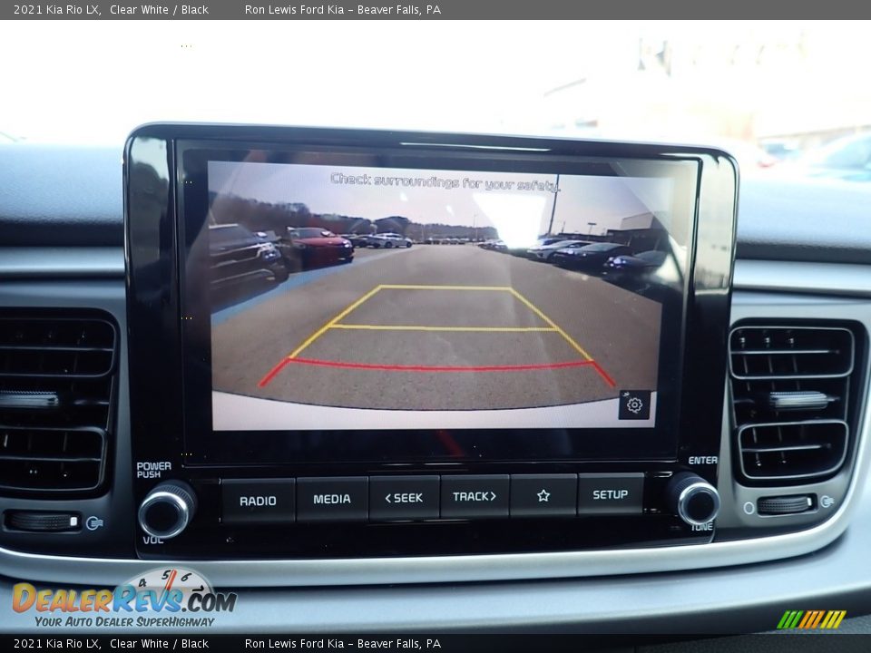 2021 Kia Rio LX Clear White / Black Photo #20