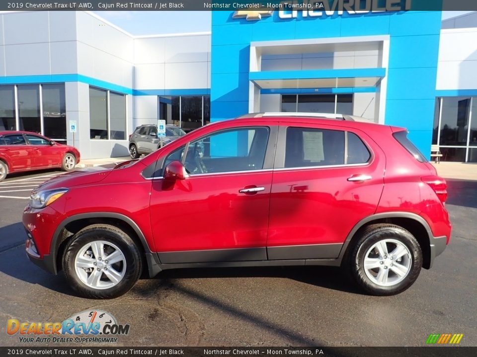 2019 Chevrolet Trax LT AWD Cajun Red Tintcoat / Jet Black Photo #3