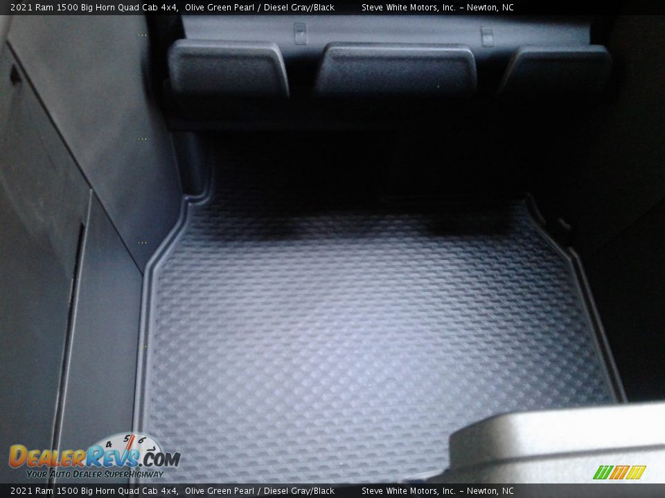 2021 Ram 1500 Big Horn Quad Cab 4x4 Olive Green Pearl / Diesel Gray/Black Photo #27