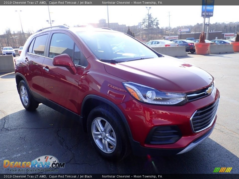 2019 Chevrolet Trax LT AWD Cajun Red Tintcoat / Jet Black Photo #11