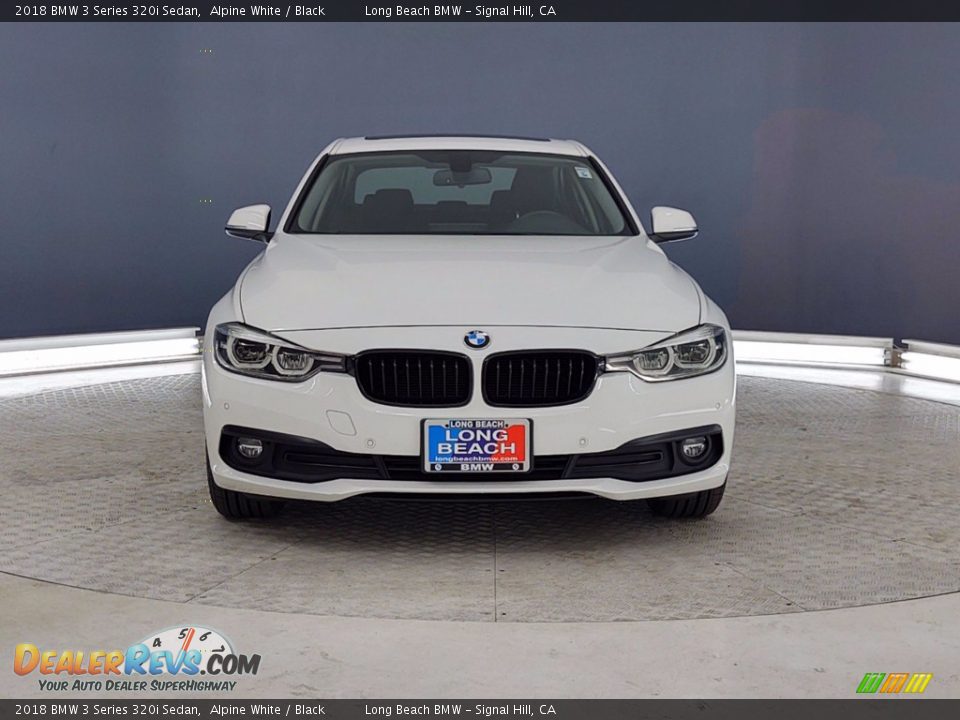 2018 BMW 3 Series 320i Sedan Alpine White / Black Photo #2