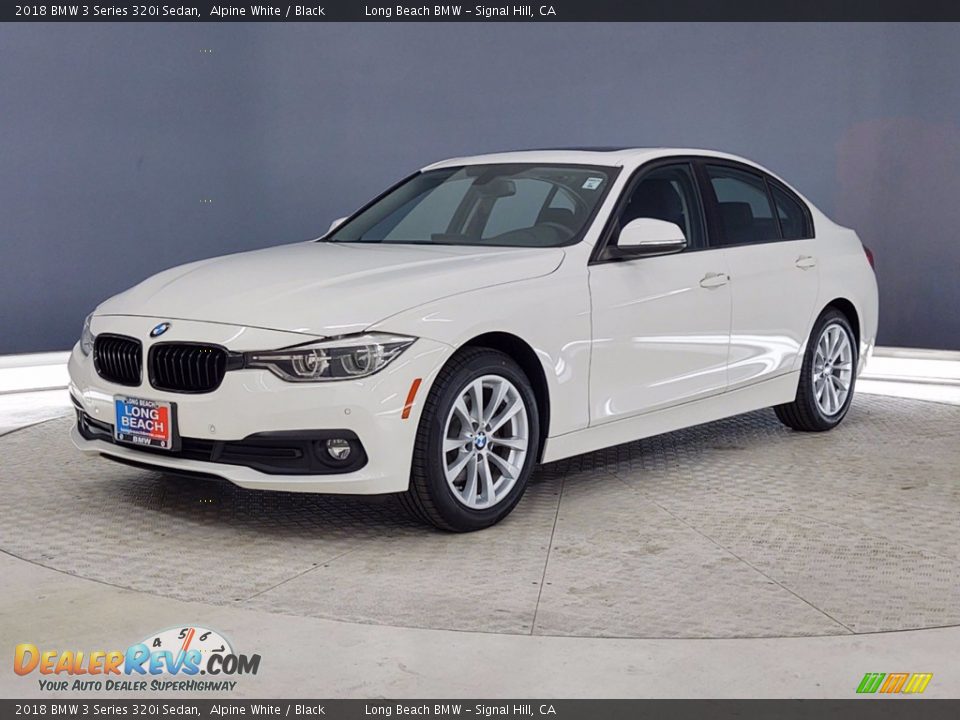 2018 BMW 3 Series 320i Sedan Alpine White / Black Photo #3