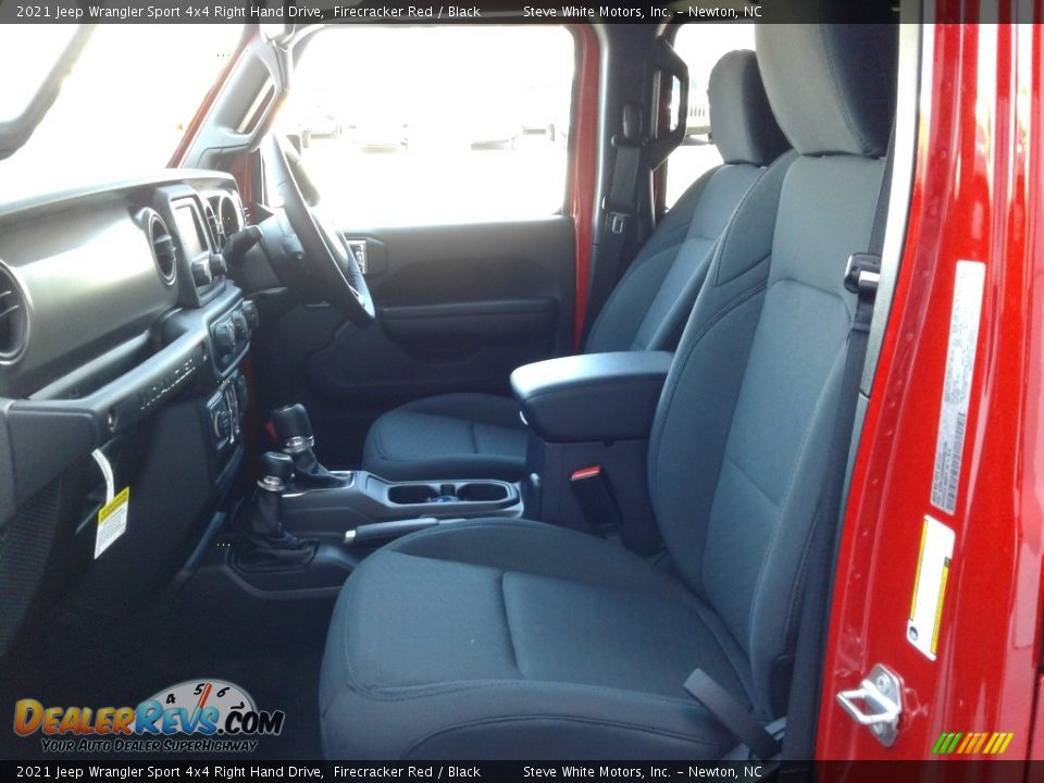 2021 Jeep Wrangler Sport 4x4 Right Hand Drive Firecracker Red / Black Photo #10